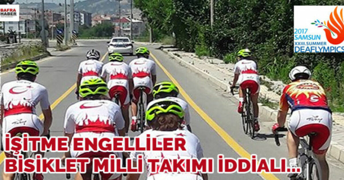İşitme Engelliler Bisiklet Milli Takımı İddialı Çalışıyor