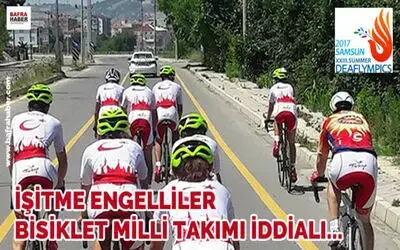 İşitme Engelliler Bisiklet Milli Takımı İddialı Çalışıyor