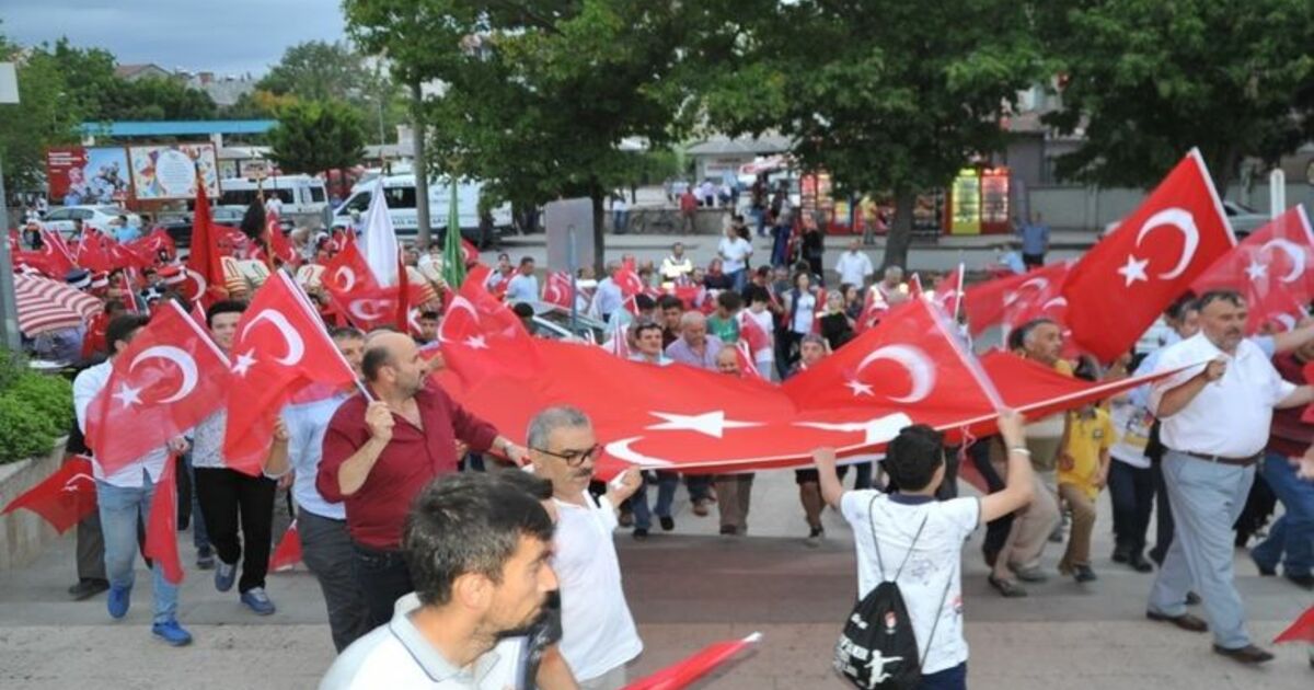 Bafra’da 15 Temmuz Nöbeti