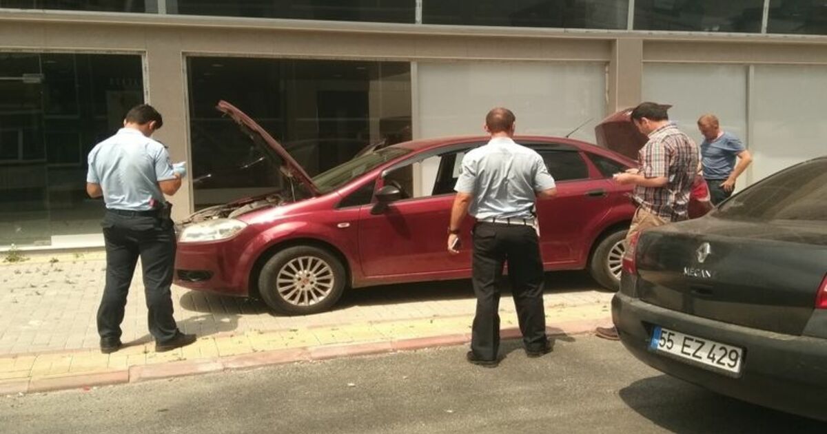 Şüpheli Otomobil Polisi Alarma Geçirdi