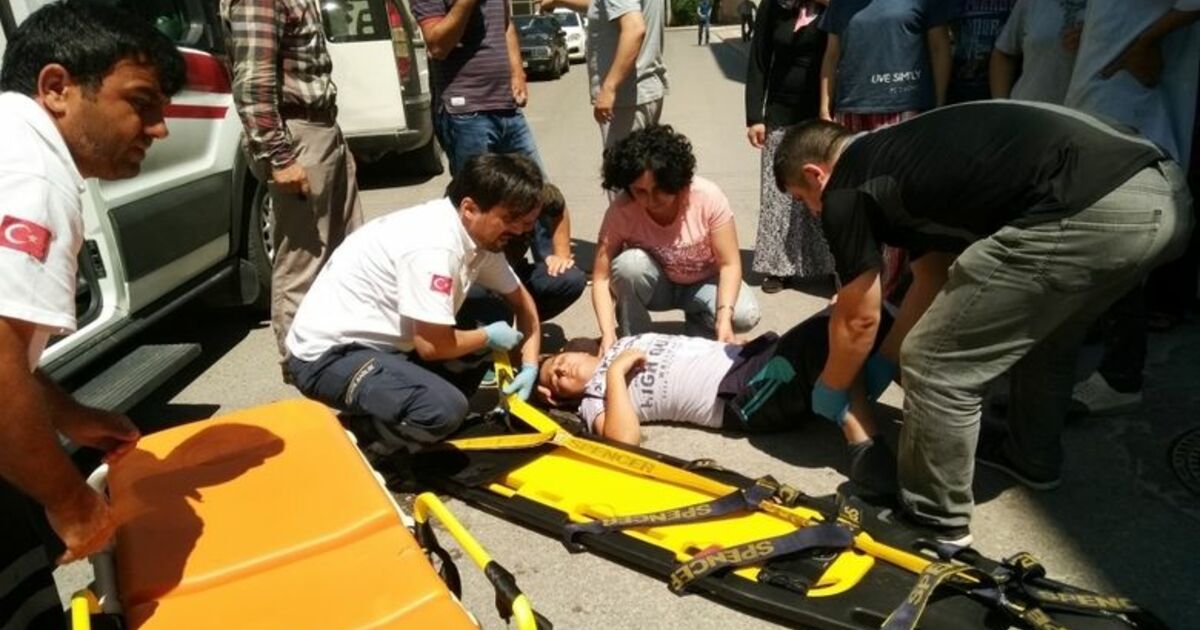 Kamyonetle Çarpışan Bisikletli Çocuk Yaralandı