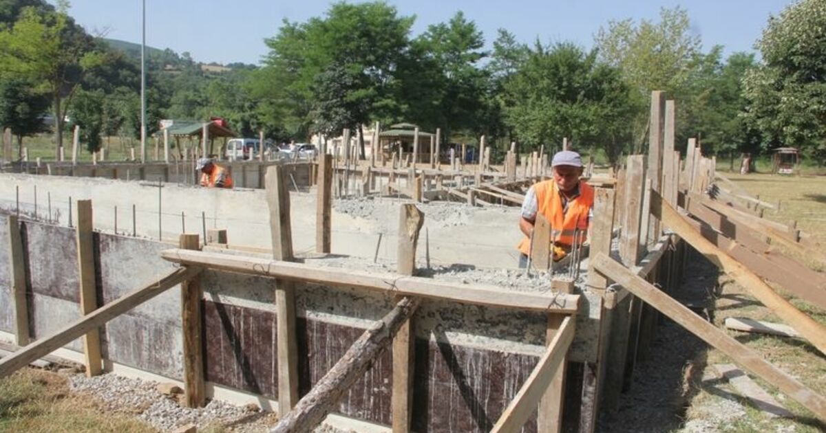 Kavak'ta Yanan O Tesisin Yerine Yenisi Yapılıyor