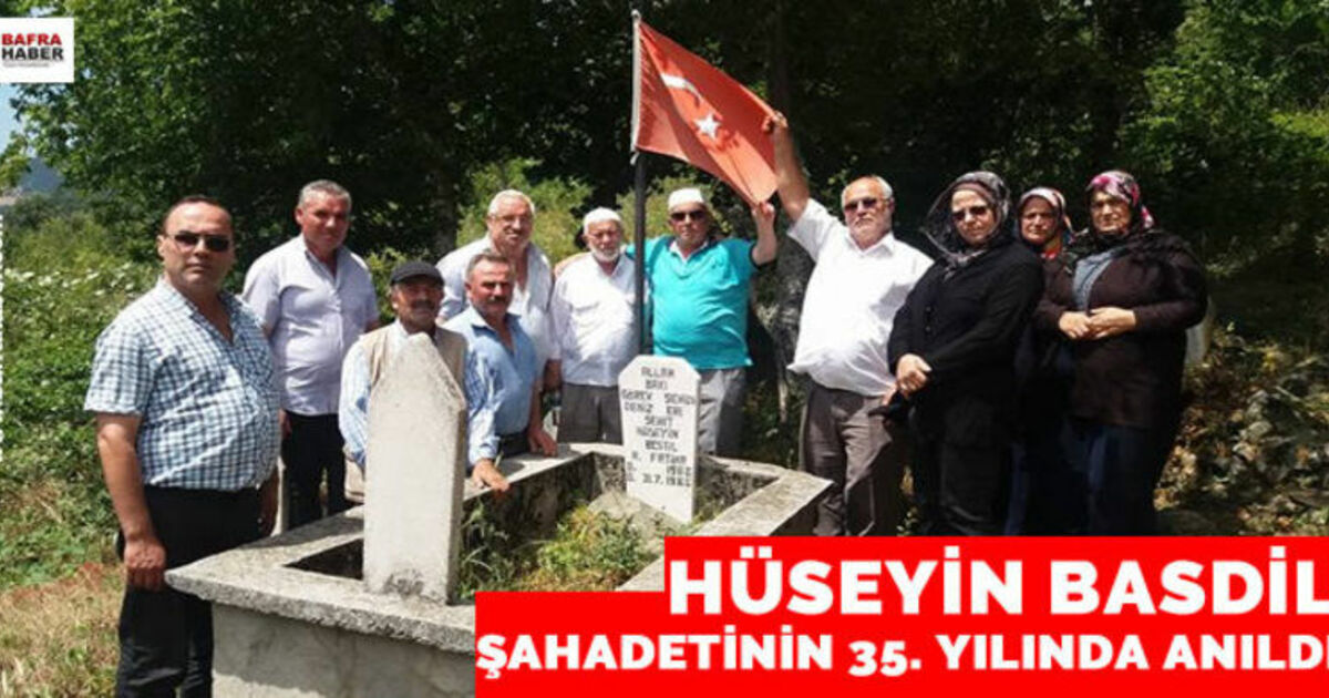 Hüseyin Basdil Şahadetinin 35. Yılında Anıldı