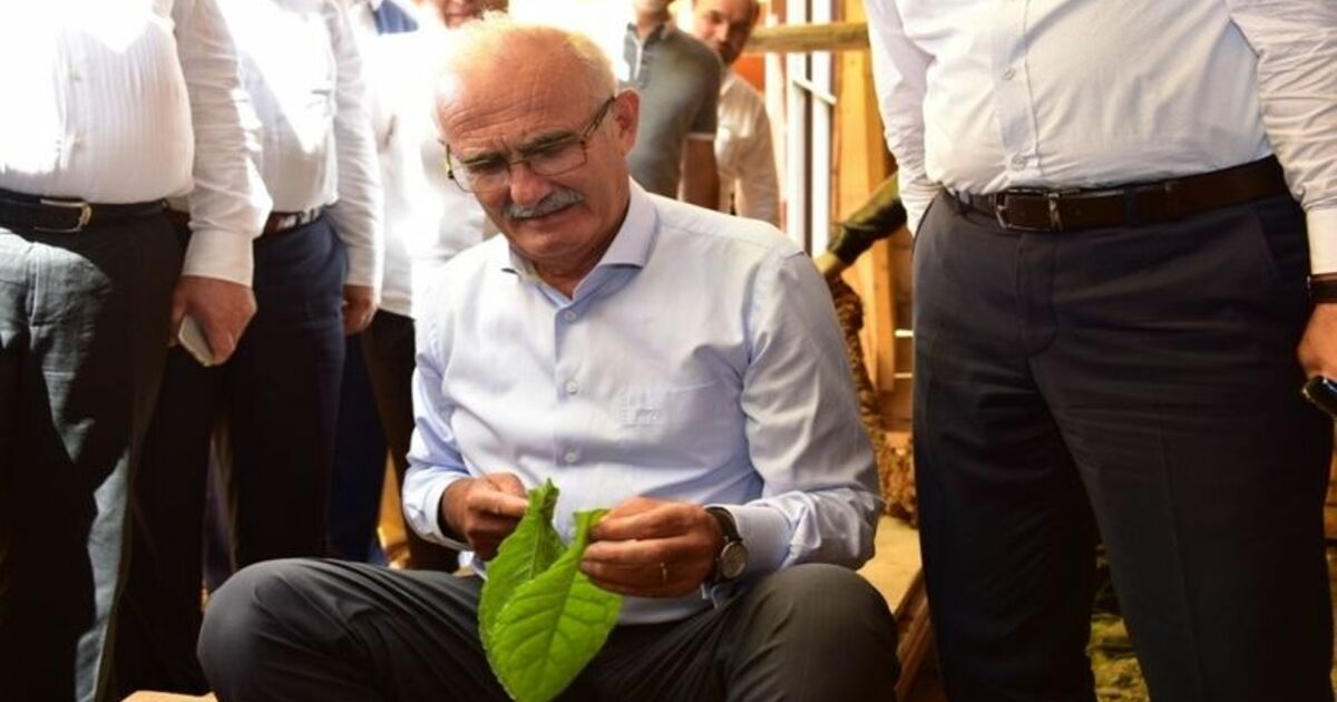 Vali Ve Başkan Tütün Dizdi