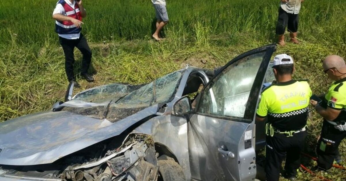 Samsun'da Trafik Kazası: 2 Ölü, 3 Yaralı
