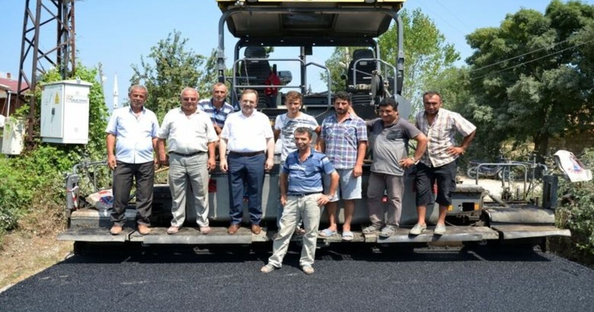 Bafra’da 600 Bin Metrekare Asfalt Yapıldı