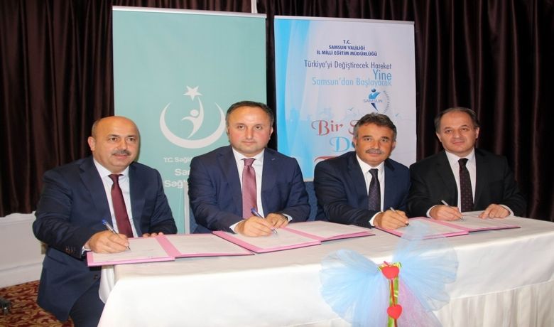 Kansere Dikkat Çekmek İçin Kısa FilmYarışması Düzenlenecek 4 Kurum Arasında Protokol İmzalandı - Kanser hastalığında erken teşhise dikkat çekmek için “Sen iste yeter, kanser çeker gider” projesi kapsamında liseler arası kısa film yarışması, imzalanan protokol ile hayata geçirildi.