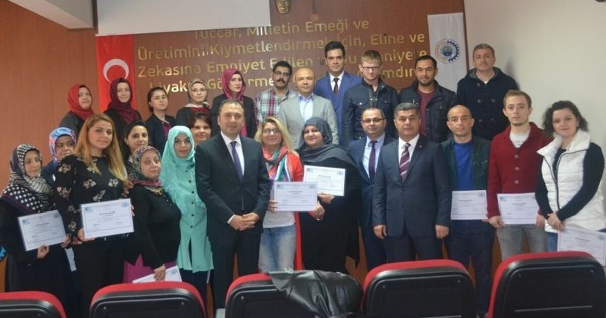 Girişimci Adaylarının Sertifika Heyecanı Kosgeb Uygulamalı Girişimcilik Kursu Sona Erdi