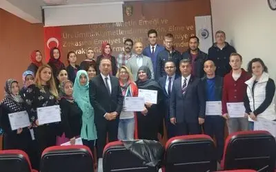 Girişimci Adaylarının Sertifika Heyecanı Kosgeb Uygulamalı Girişimcilik Kursu Sona Erdi