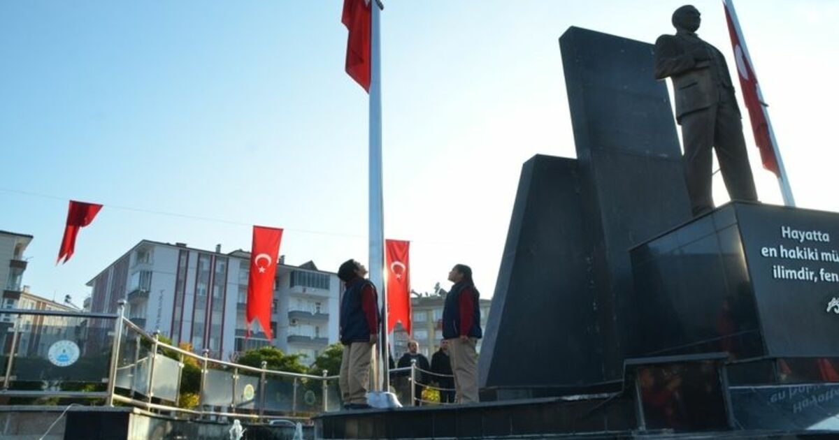 Bafra’da 10 Kasım