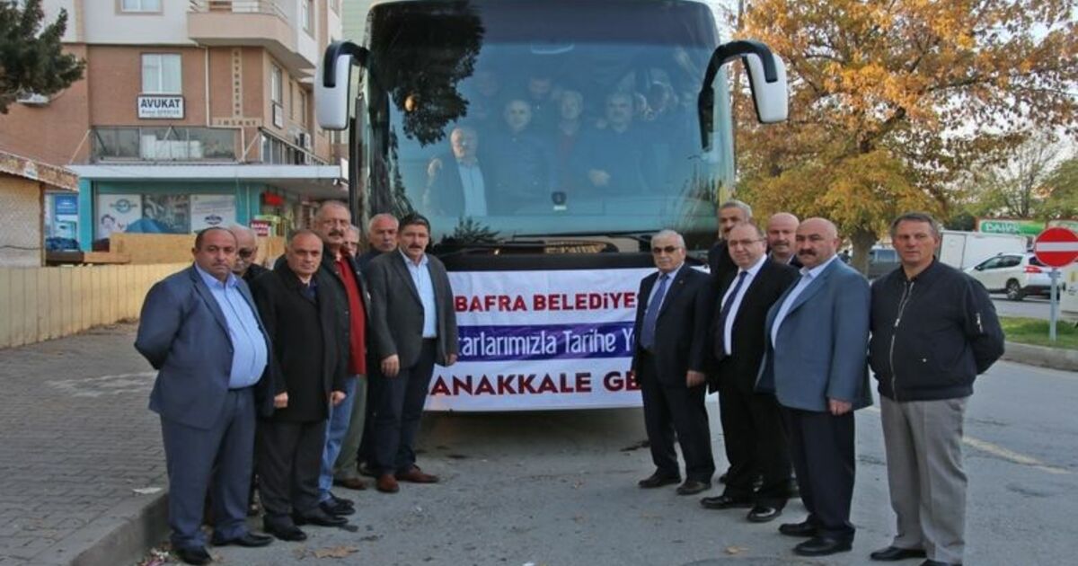 Bafralı Muhtarlara Çanakkale Gezisi
