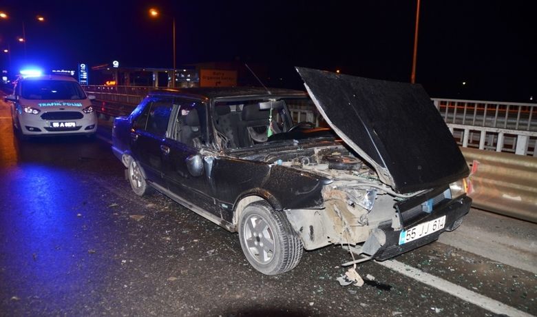 Otomobil Traktöre Çarptı :1 Yaralı - Samsun’un Bafra ilçesinde meydana gelen trafik kazasında 1 kişi yaralandı.
