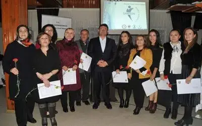 Yıldız Öğretmenler Belgelerini Aldı