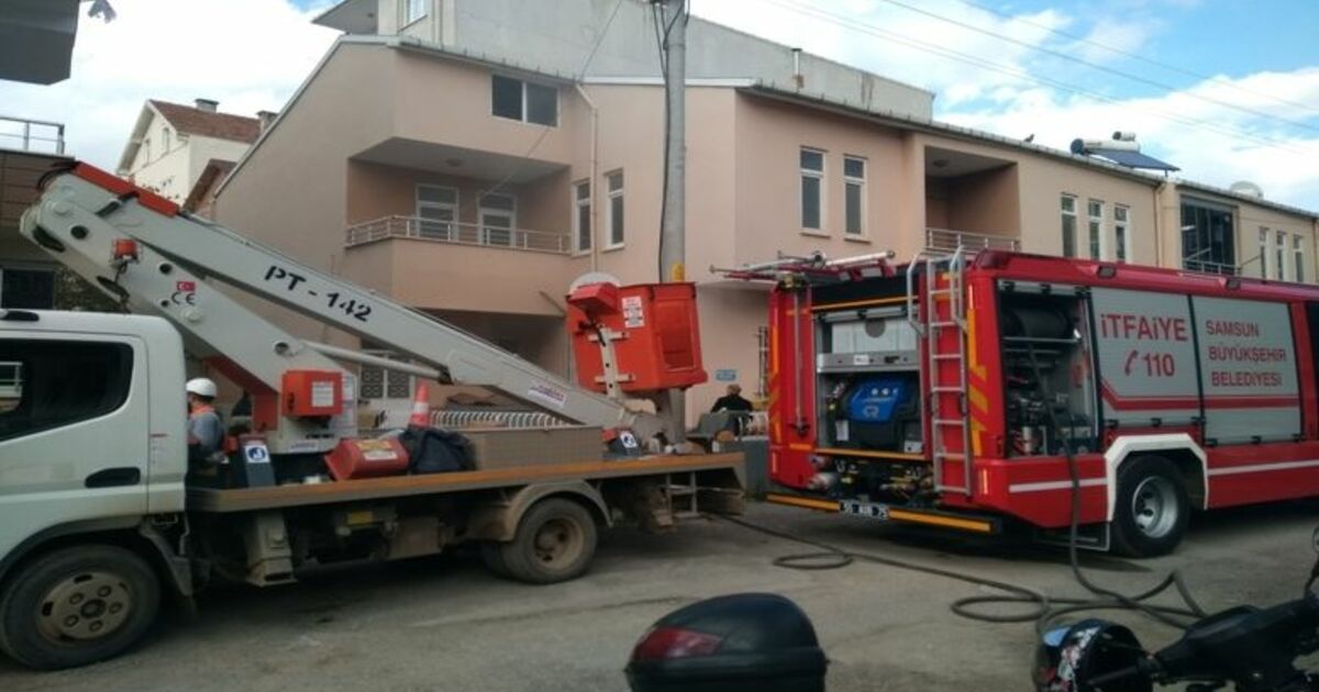 Yangında Dumandan 1 Kişi Zehirlendi