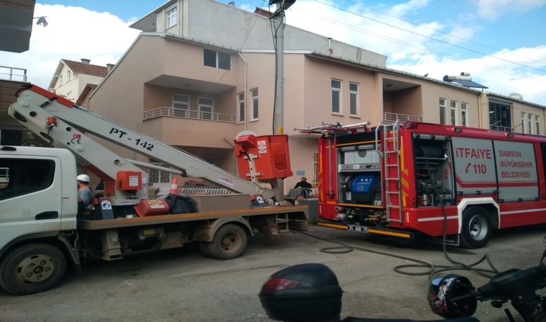 Yangında Dumandan 1 Kişi Zehirlendi - Samsun’un Bafra ilçesinde çıkan yangında dumandan zehirlenen 1 kişi hastaneye kaldırıldı.