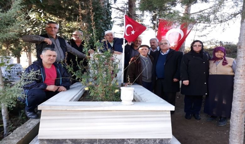Alaçamlı Şehit Kabri Başında Anıldı