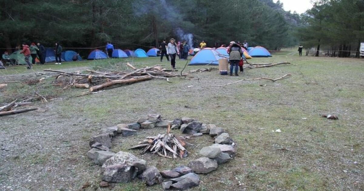 Doğaseverlerden Kışa Merhaba Kampı