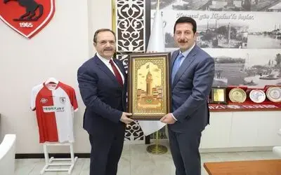 Tok, Dev Projeleri Anlattı Başkan Tok, Başkan Şahin’i Ağırladı