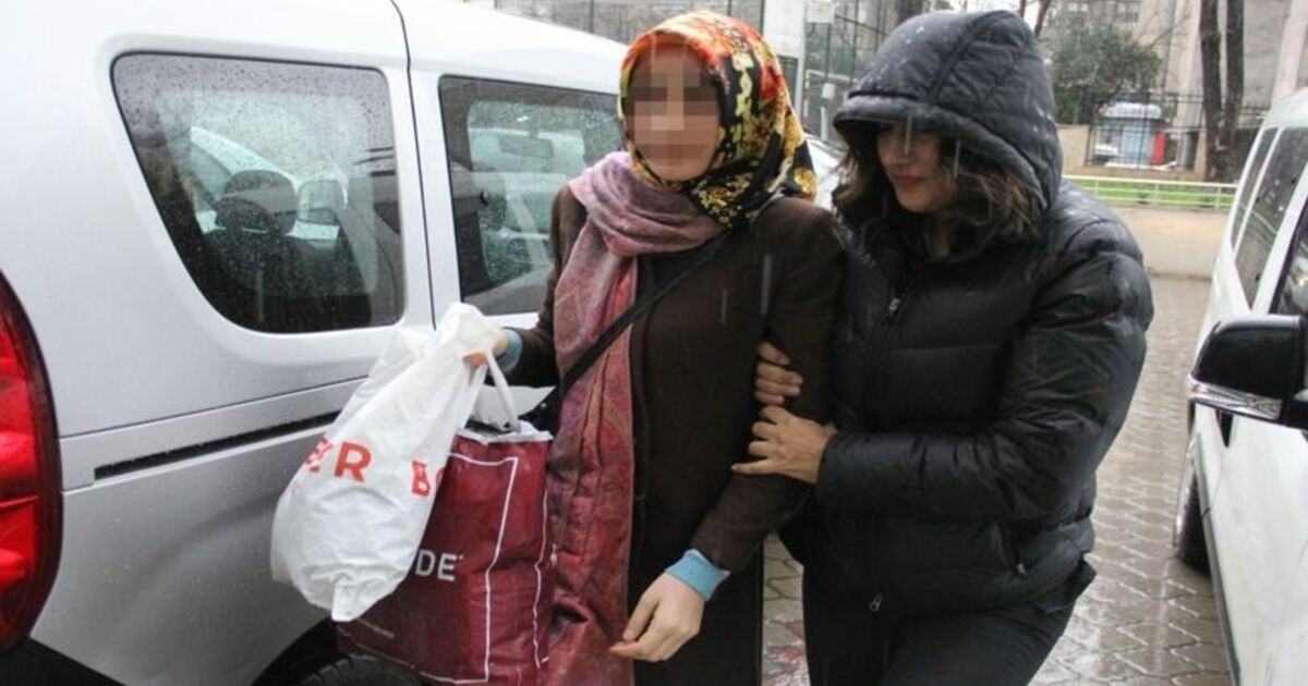 Fetö'den Gözaltına Alınan Kadın Adliyeye Sevk Edildi