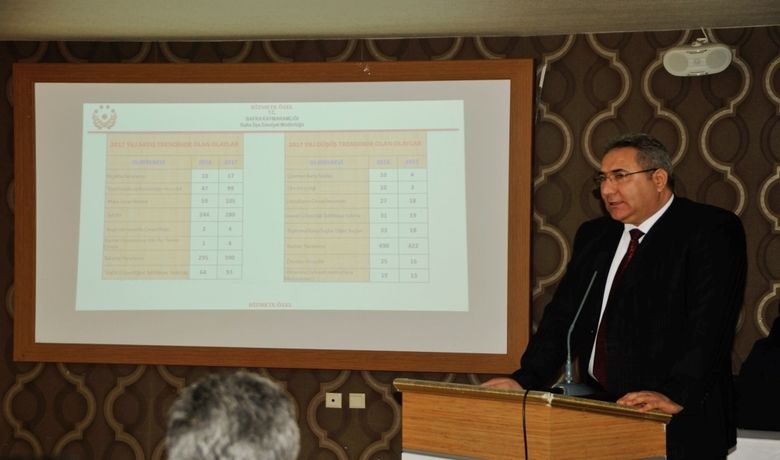 Bafra'da Asayiş Ve Huzur Toplantısı - Samsun Bafra İlçe Emniyet Müdürlüğü koordinesinde Kaymakam Ali Fuat Türkel ve Belediye Başkanı Zihni Şahin başkanlığında huzur toplantısı yapıldı.