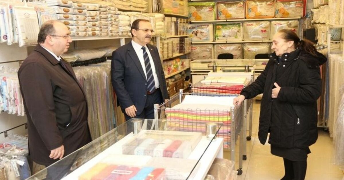 Başkan Şahin, Esnaf Ve Vatandaşların Derdini Dinledi