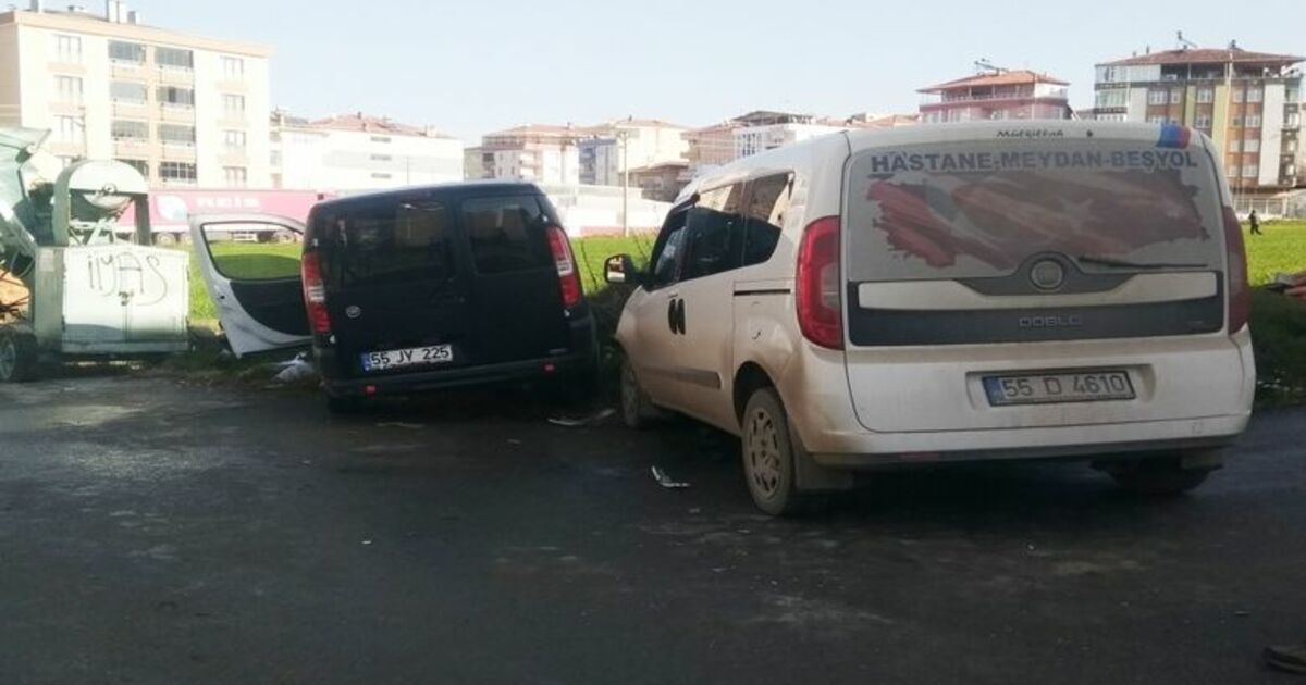 Bafra'da Trafik Kazası: 1 Yaralı