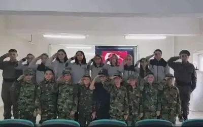 Öğrencilerden Mehmetçiğe Videolu Destek