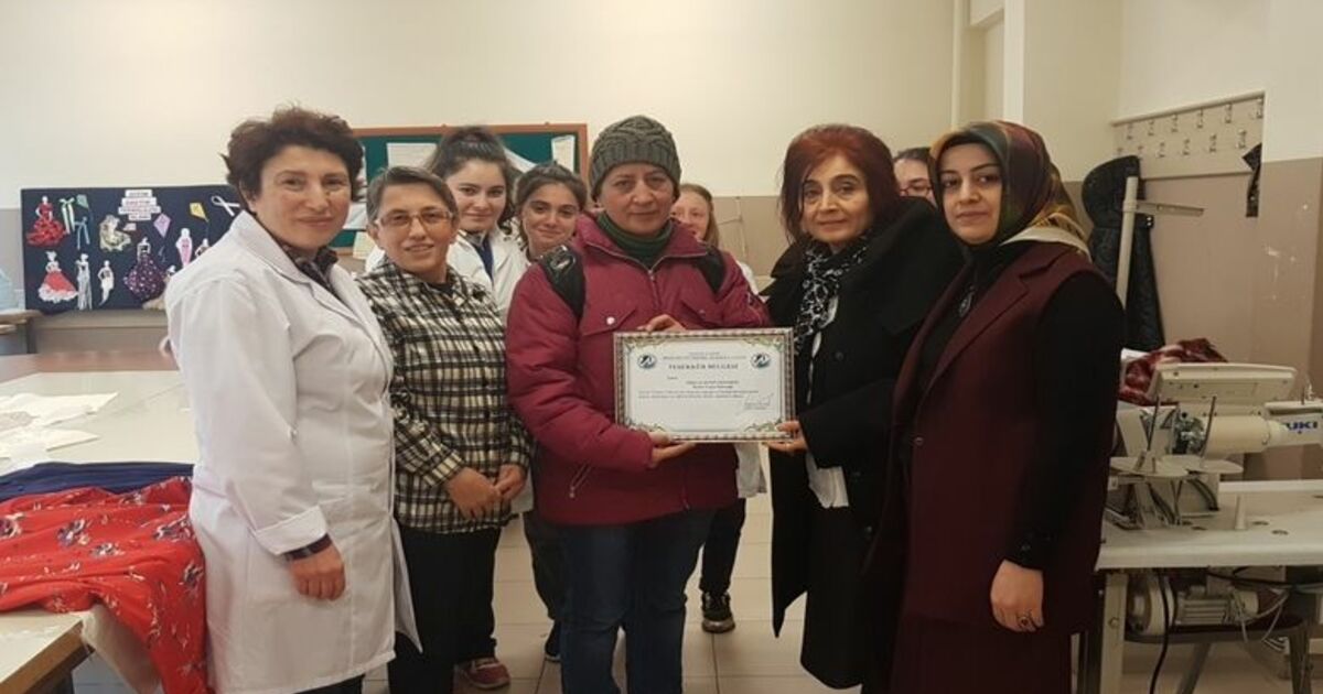 Bafra Umut Derneği’ne Teşekkür Belgesi