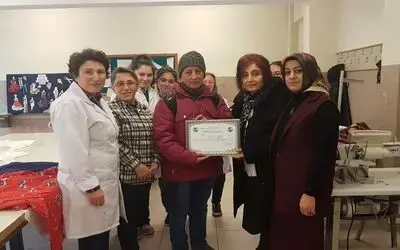 Bafra Umut Derneği’ne Teşekkür Belgesi