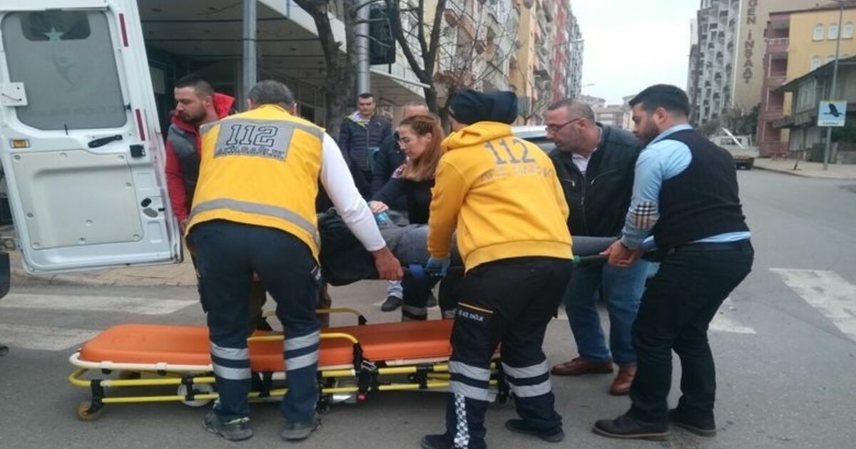 Bafra'da Trafik Kazası: 1 Yaralı