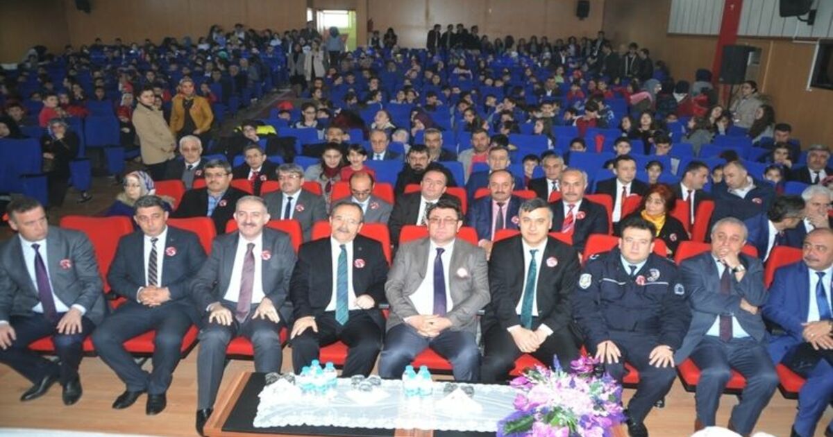 Bafra'da "İstiklal Marşı" Programı
