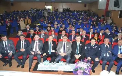 Bafra'da "İstiklal Marşı" Programı
