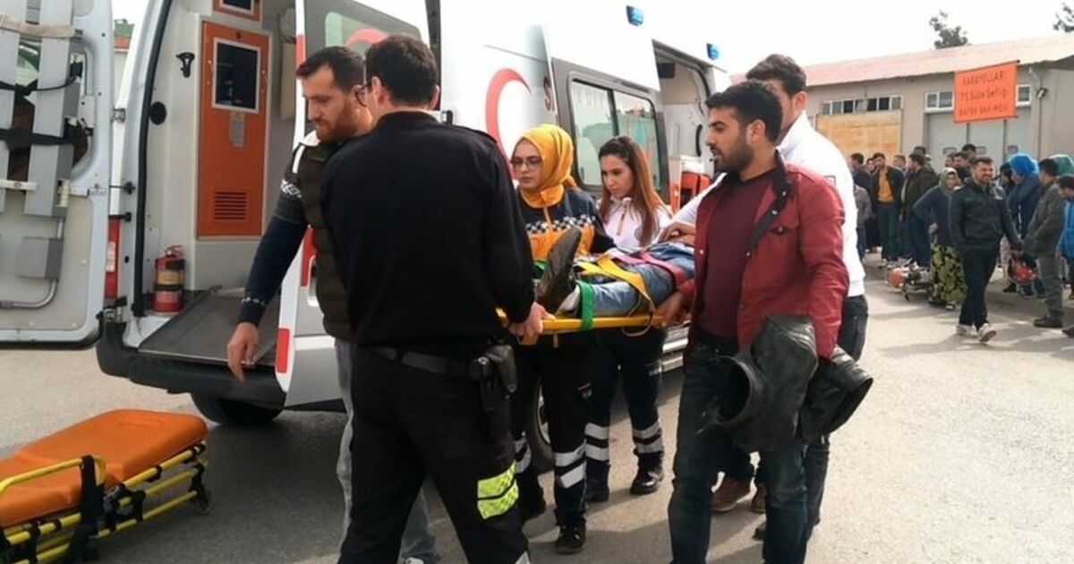 Bafra’da Kaza: 1 Yaralı