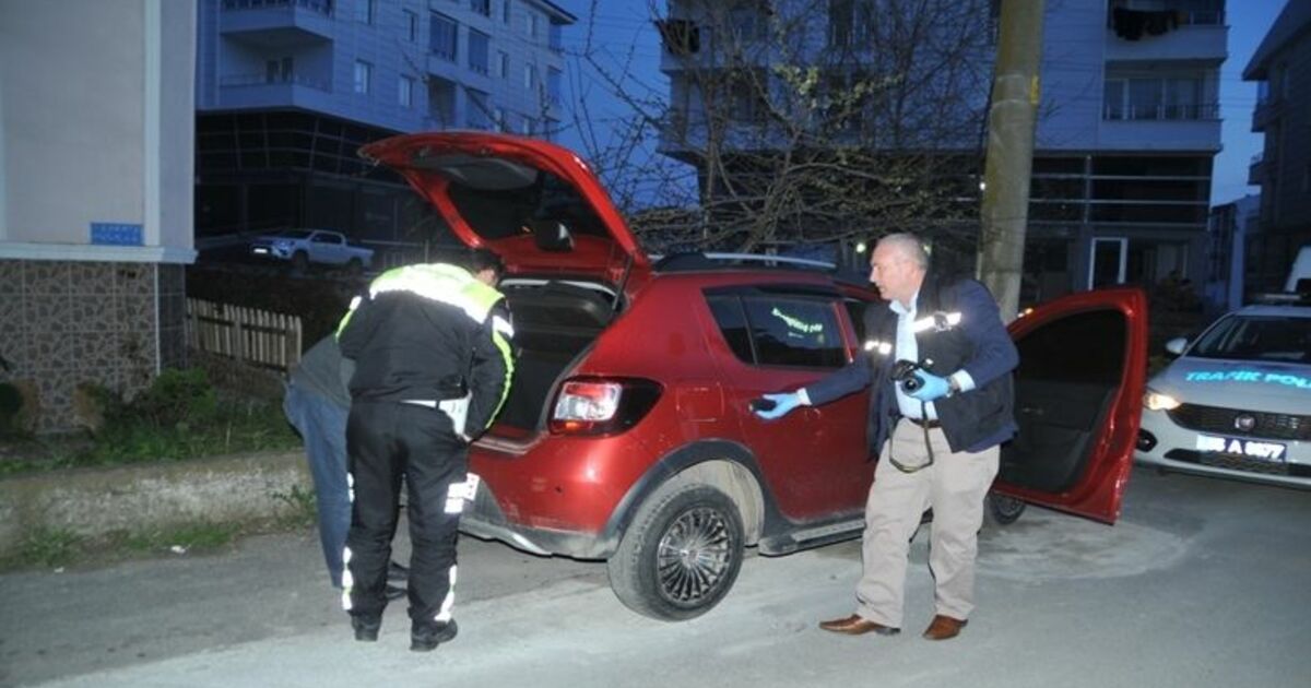 İstanbul’dan Çalınan Otomobil Bafra’da Bulundu