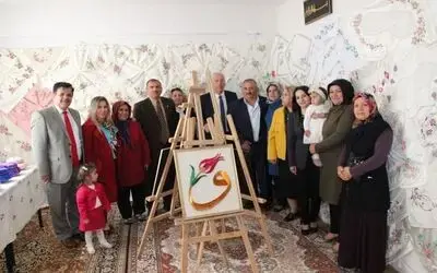 Alaçam’da El Sanatları Sergisi Açıldı