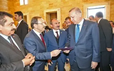 Başkan Şahin, Cumhurbaşkanı Erdoğan’a Davetiyesini Takdim Etti