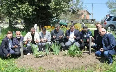 Gazeteci Namık Azgın Mezarı Başında Anıldı