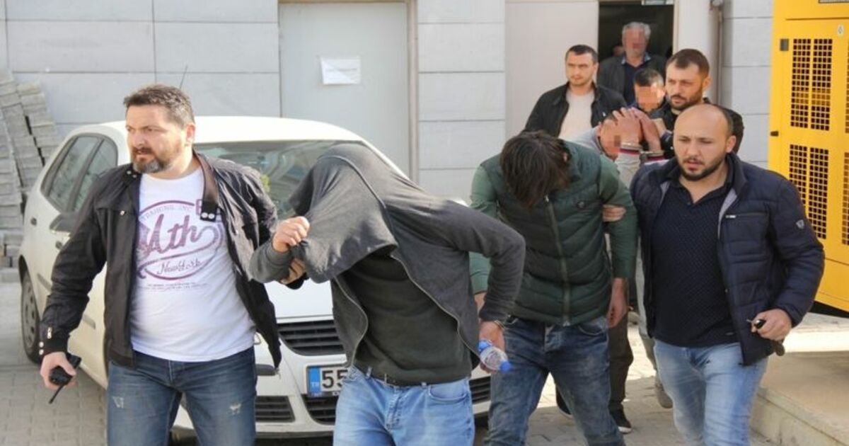 Samsun'da Uyuşturucudan 5 Kişi Adliyeye Sevk Edildi