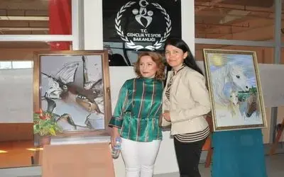Öğretmenlerden Resim Sergisi