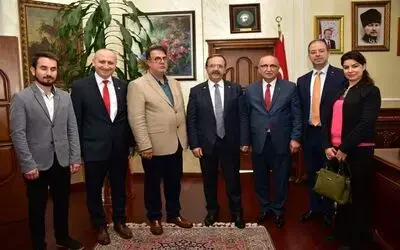Şahin: “samsun Deyince Akan Sular Durur” Büyükşehir Belediye Başkanı Şahin’e Ziyaretçi Akını