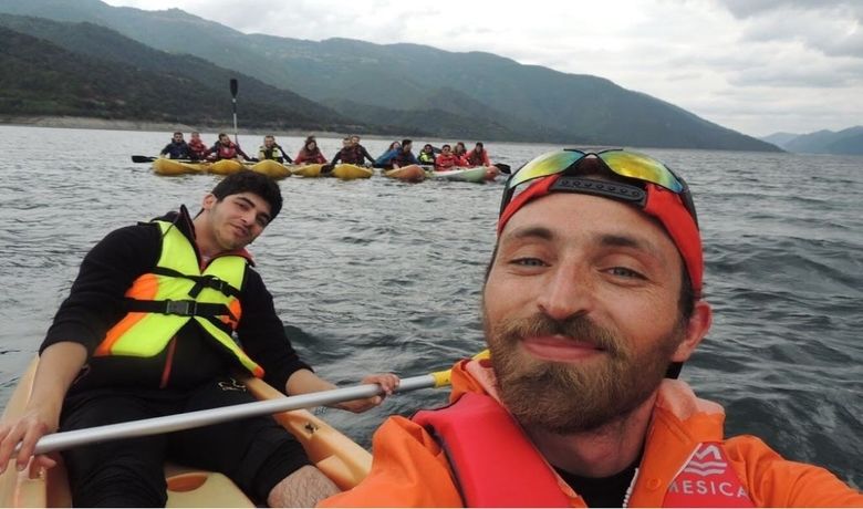 Bafralı Gençlerden Şahinkaya Kanyonu'naKano İle Nefes Kesen Yolculuk