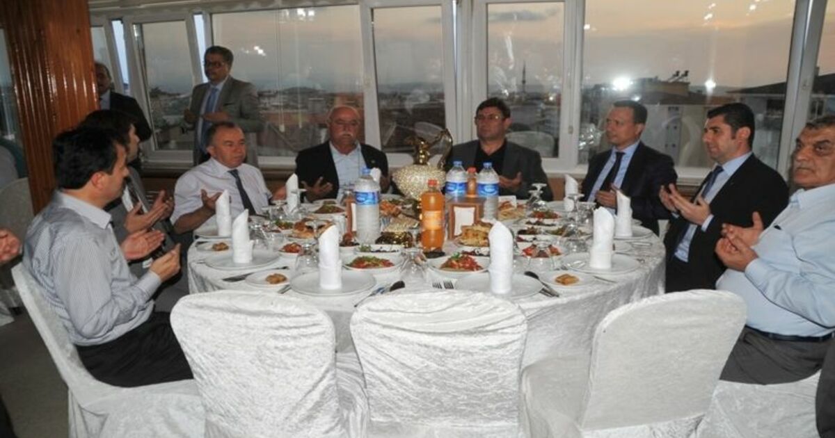Bafralı Çiftçiler İftarda Buluştu