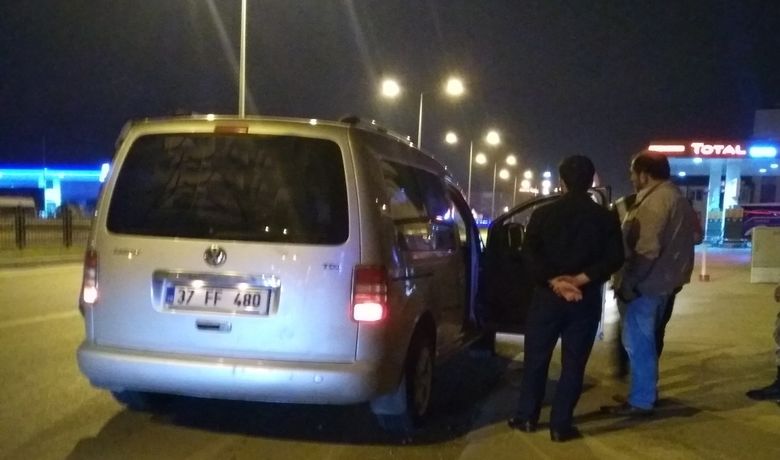 Bafra'da Yol Uygulaması UygulamadaRuhsatsız Silah Ele Geçirildi
