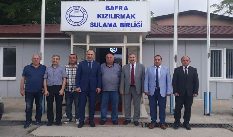Bafra’da Sulama Birlikleri Dsi’ye Devredildi