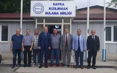 Bafra’da Sulama Birlikleri Dsi’ye Devredildi