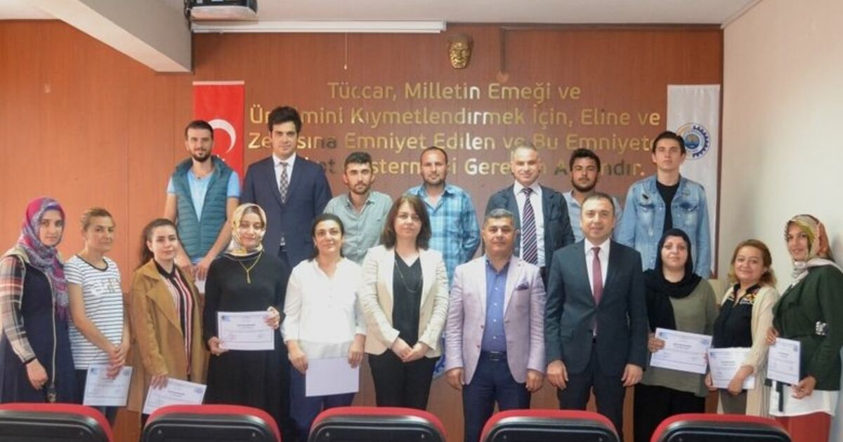 Bafra’da Girişimci Adayları Sertifikalarını Aldı