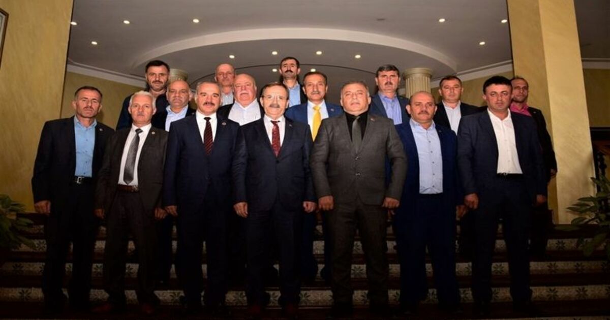 Başkan Şahin: “muhtarlar En Yakın Mesai Arkadaşlarım”
