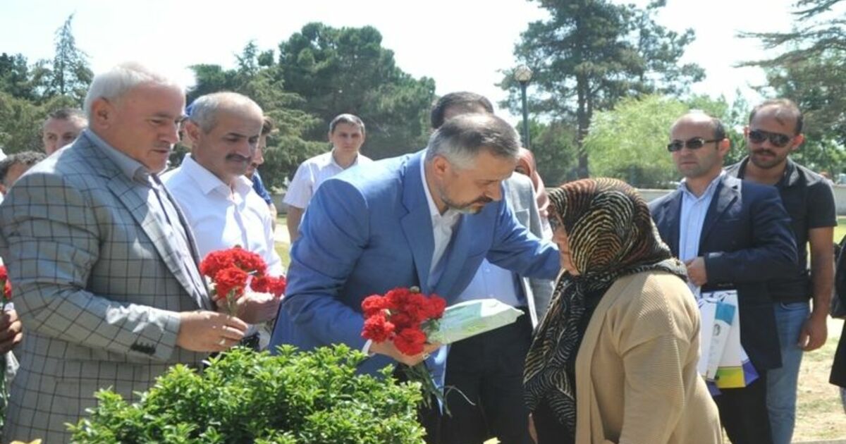 Bafra'da Şehitler Dualarla Anıldı