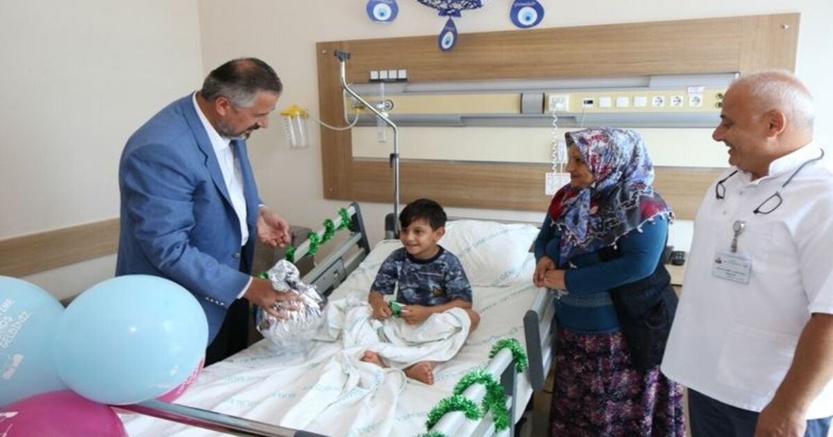 Bafra’da Sünnet Şöleni Hazırlıkları Bafra Devlet Hastanesinde 10 Çocuk Sünnet Edildi