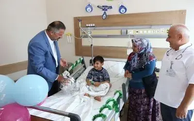 Bafra’da Sünnet Şöleni Hazırlıkları Bafra Devlet Hastanesinde 10 Çocuk Sünnet Edildi